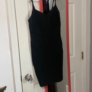 Fashion nova super stretch black mini dress